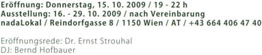Eröffnung